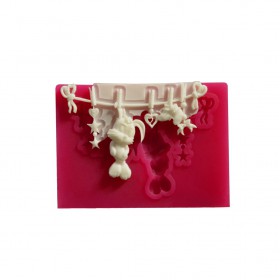 Силиконов калъп "Бебешки играчки"